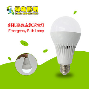 A-type oblique-hole emergency LED bulb lamp