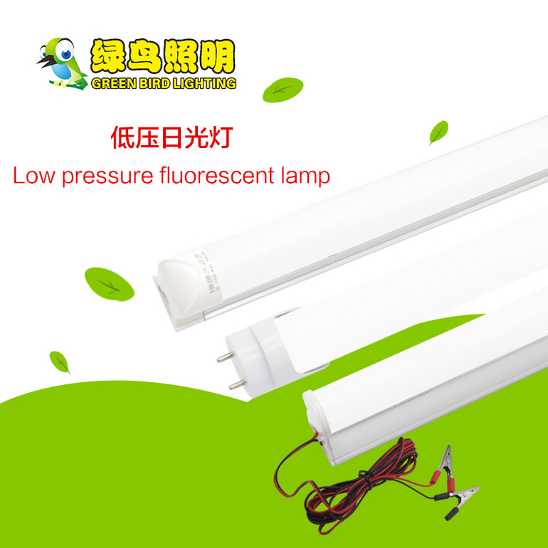 T5 T8 Aluminum-Plastic Integration, T8 Aluminum-Plastic Separation Low Voltage Fluorescent Lamp