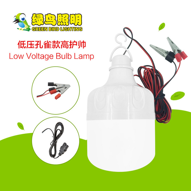 Low Voltage Peacock Suspended High Guard LED Bulb Lamp