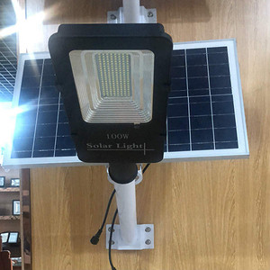 100W Black Solar Street Lamp