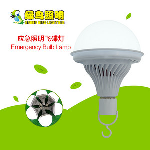 Threaded multi-Watt emergency lighting LED UFO lamp