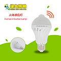 Spiral white human human induction LED bulb lamp