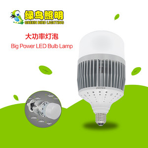 Upgraded gear white high-power LED bulb