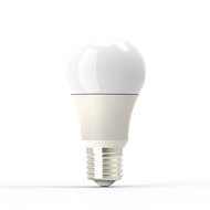 A-Type White Plastic-coated Aluminum LED Bulb