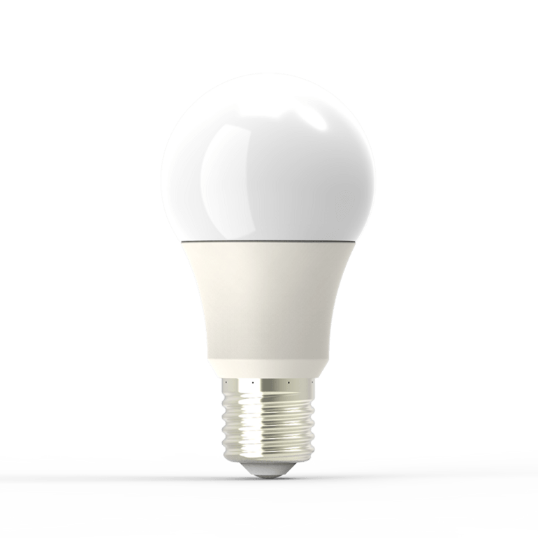 A-Type White Plastic-coated Aluminum LED Bulb