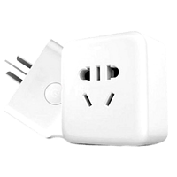 Square White Smart Socket