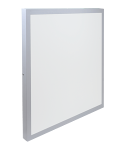 Square aluminium edge panel lamp