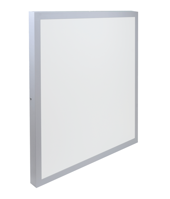 Square aluminium edge panel lamp