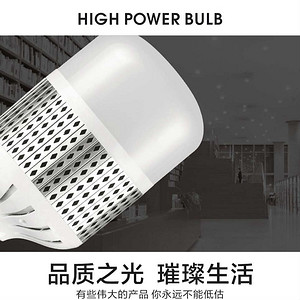 Upgraded high-power multi-Watt bulb