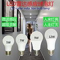 LED Radar Induction Bulb Lamp