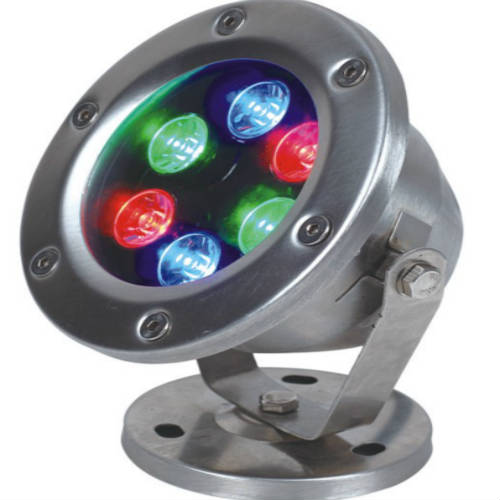 LED underwater lamp 6W RGB