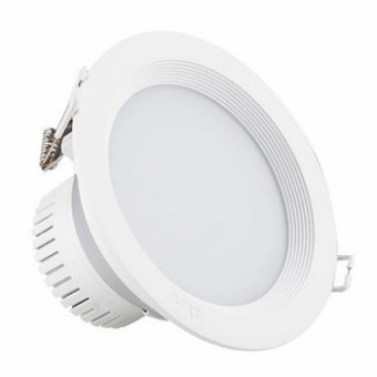 Simple White Thread Edge Die Casting LED Down Lamp