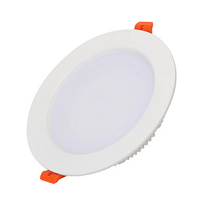 A0840 Round White Thin Edge Down Lamp