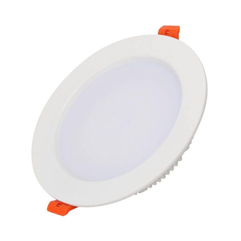 A0840 Round White Thin Edge Down Lamp