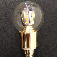 Classical spherical candle bulb