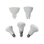 R-type white multi-Wattage LED bulb