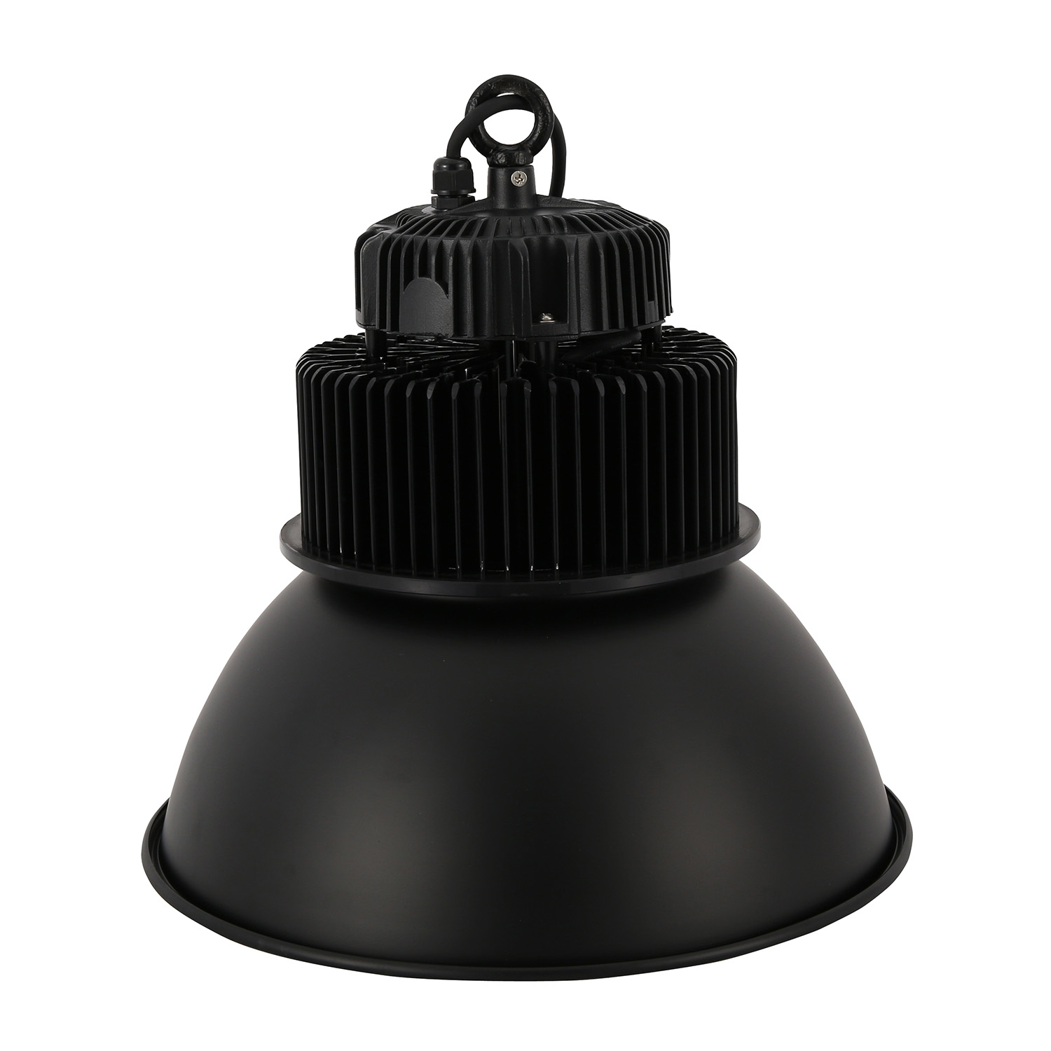 Black hanging LED cold forging mining lamp