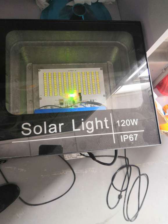 120W LED SMD Solar Floodlight