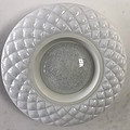 Sunflower pattern white interior edge ceiling lamp