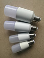 Cylindrical shape plastic-clad aluminium energy-saving LED bulb lamp