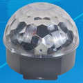 6W Voice Control Autorotate Crystal Magic Ball