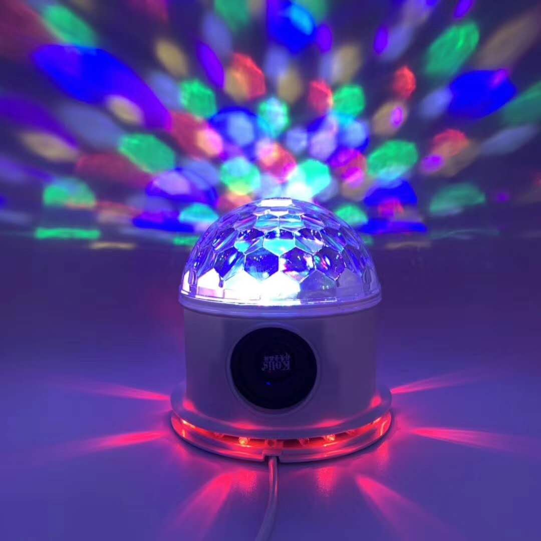 10W Autorotate Bluetooth Music Mushroom Ball