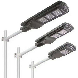 Black multi-Wattage energy-saving integrated street lamp