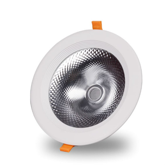 Conventional, Round, white, multi-size COB down lamp