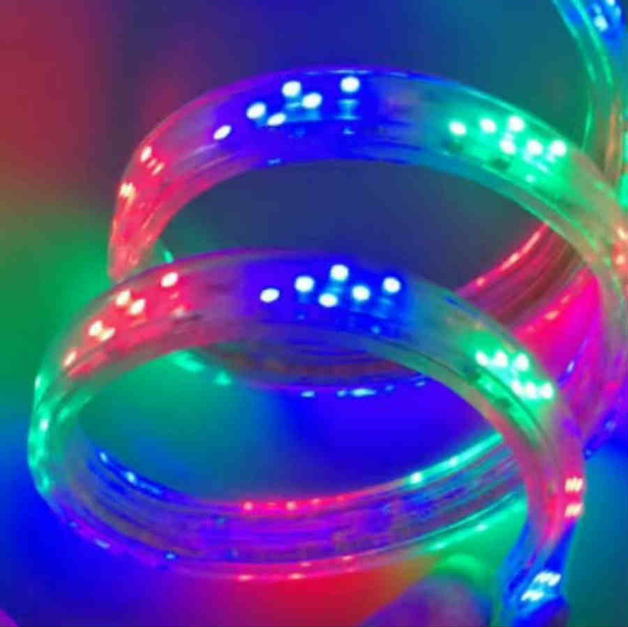 Flat, Red&Blue&Green LED Soft Light Strip
