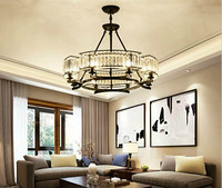 How About Chinese-style Living Room Crystal Lamp? Is It Suitable for Chinese Decoration Style?