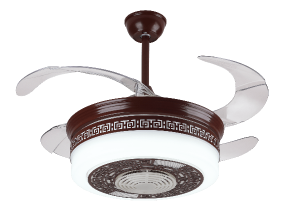 Chinese Ancient Rhyme Household Fan Lamp