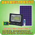 Multi-Wattage Intelligent Power Display Solar Floodlight