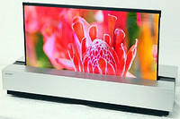 Sharp demonstrates 30-inch 4K flexible OLED display