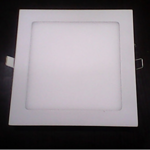 Square flat panel down lamp