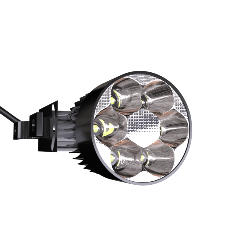 Motorcycle lamp rendering