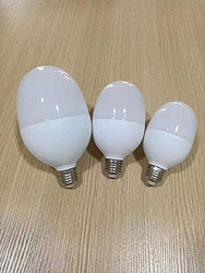 Egg-shaped bulb lamp housing