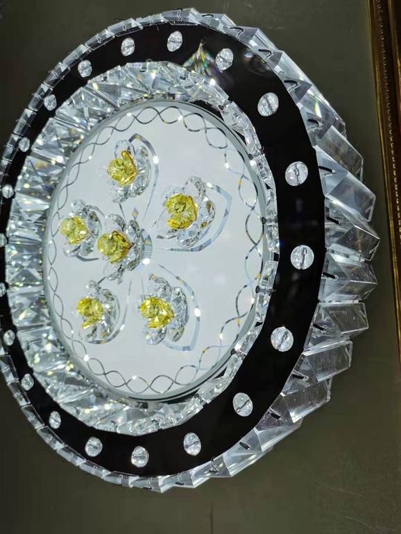 Light luxury Crystal chandelier living room hall