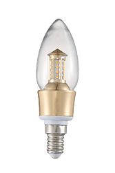 LED Lighting & Technology/LED Bulb(Gold, pointed,5W,E14)