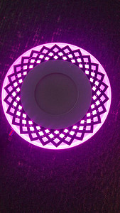 Grid pattern Two color Panel Light