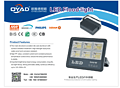 LED flood light.