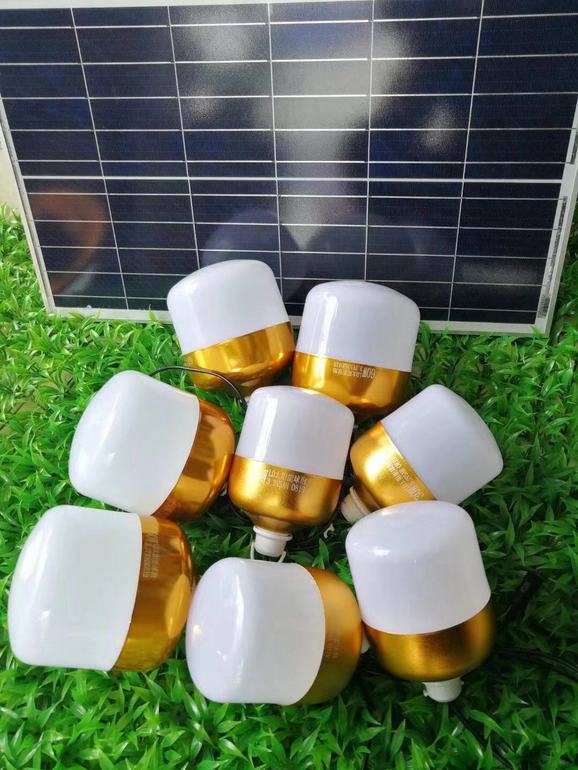 LongDun solar energy without stroboscopic energy-saving waterproof bulb