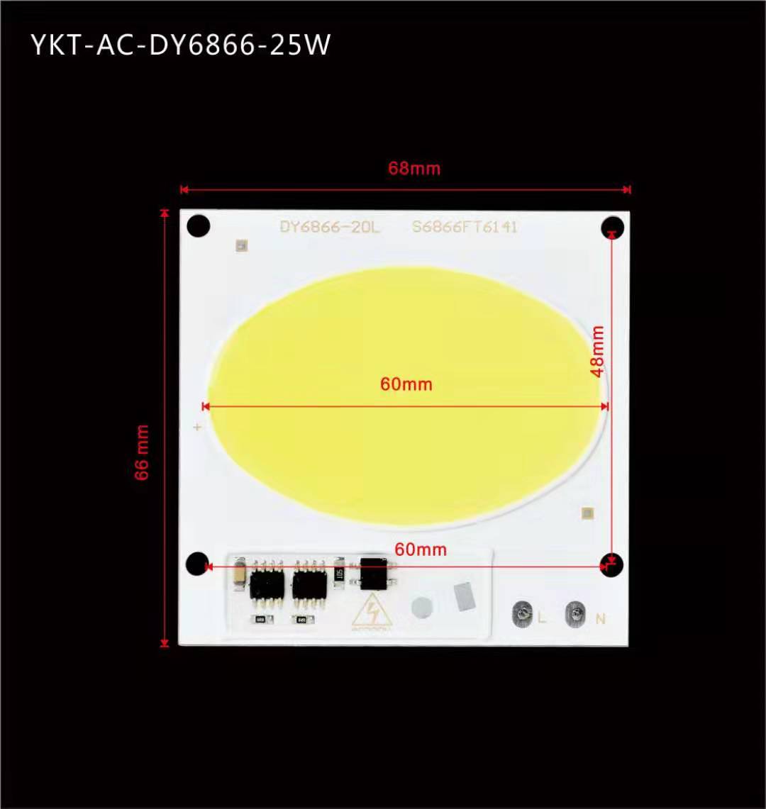 YongKangTai YKT-AC-DY6866-25W SMD LED