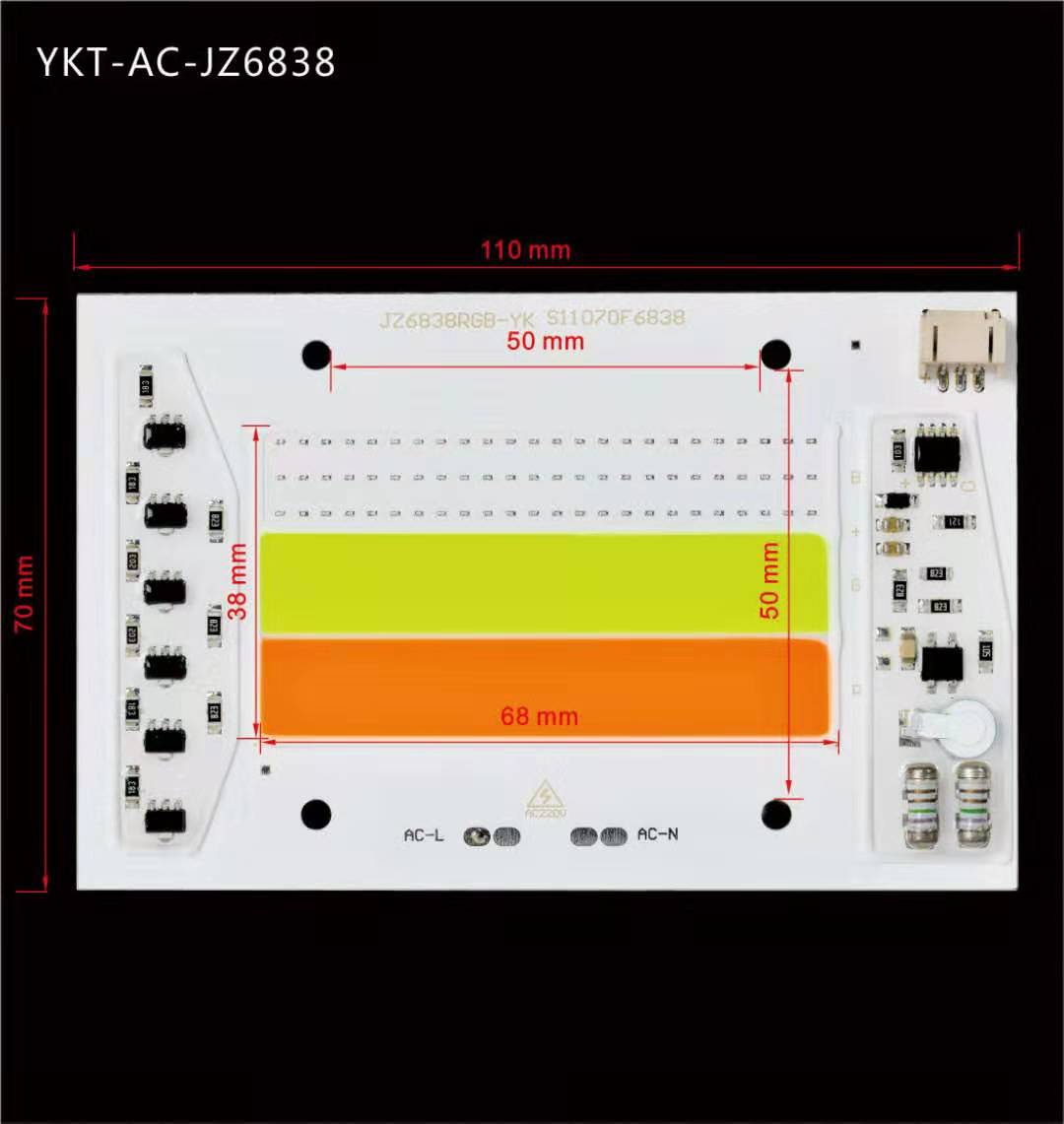YongKangTai YKT-AC-JZ6838 SMD LED