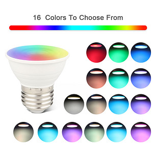 16 Colors LED BULB