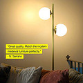 Globe Floor Lamp for Living Room