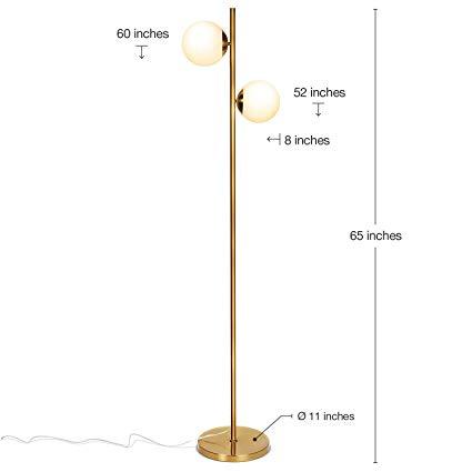 Globe Floor Lamp for Living Room