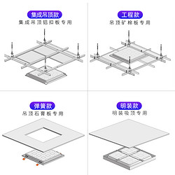 Huishi led multi-style bright flat light