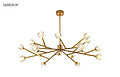 Lemi series crystal chandelier