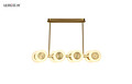 Lemi morning breeze series chandelier