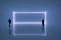Doug Wheeler uses light to turn New York gallery into sky-like installation
